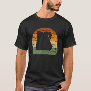 Camiseta Mapa egipcio retro Día nacional del sol