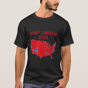 Camiseta Mapa electoral de 2024 arrollador de Mamáes electo