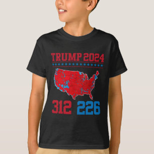 Camiseta Mapa electoral de 2024 Resultados de las eleccione