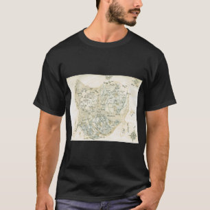 Camiseta Mapa etiquetado de Trino