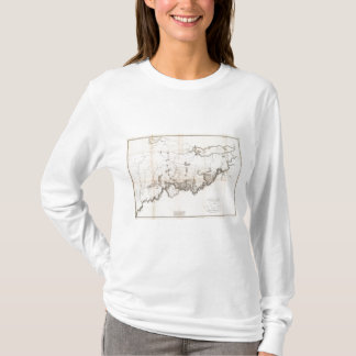 Camiseta Mapa general del curso del Ohio