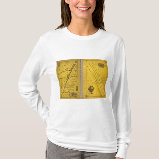 Camiseta Mapa geográfico (Anverso)