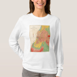 Camiseta Mapa geológico de Utah