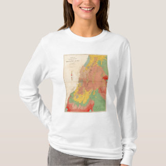 Camiseta Mapa geológico de Utah