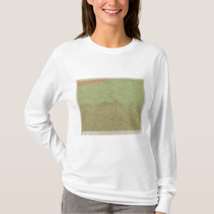 Camiseta Mapa geológico del nuevo distrito de Idria