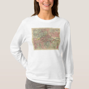 Camiseta Mapa geológico Londres