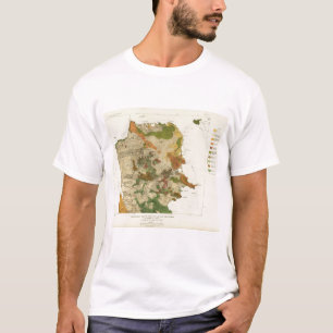 Camiseta Mapa geológico San Francisco