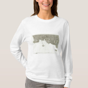 Camiseta Mapa grabado de Francia 2