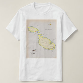 Camiseta Mapa ilustrado de Malta
