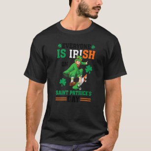Camiseta Mapa irlandés de Irlanda bandera irlandesa