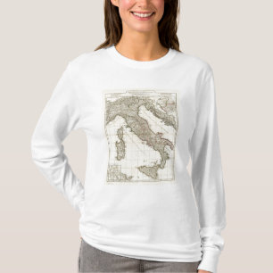Camiseta Mapa italiano clásico