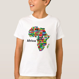 Camiseta Mapa Kids Africa
