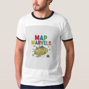 Camiseta Mapa Maravillas.