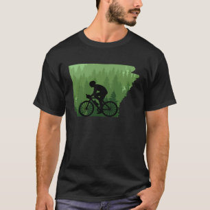 Camiseta Mapa Montaña MTB de ciclismo de montaña Arkansas