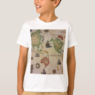 Camiseta Mapa mundial