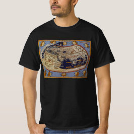 Camiseta Mapa Mundial de Antigüedades Ptolémicas, Johannes 
