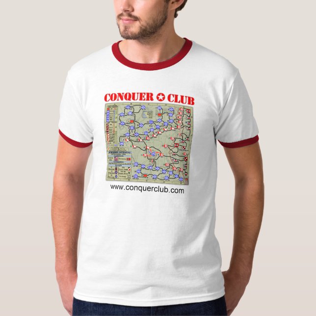 Camiseta Mapa ofensivo de WW2 Ardenas (Anverso)