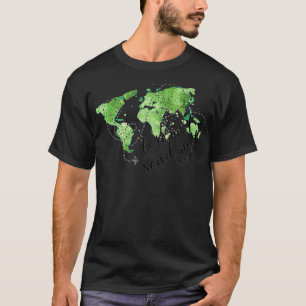 Camiseta Mapa piloto misionero cristiano de aviación Isaia