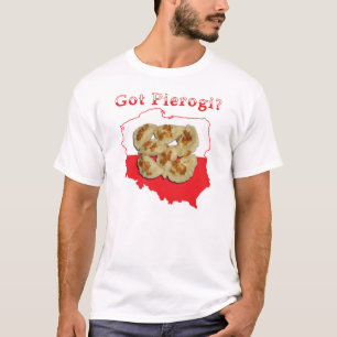 Camiseta Mapa polaco de Pierogi