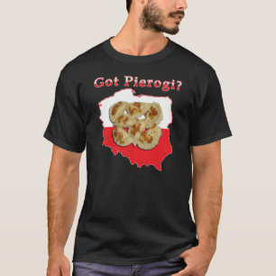 Camiseta Mapa polaco de Pierogi