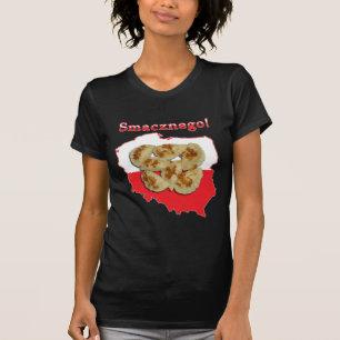 Camiseta Mapa polaco Pierogi Smacznego