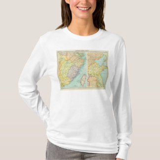 Camiseta Mapa político del este de China