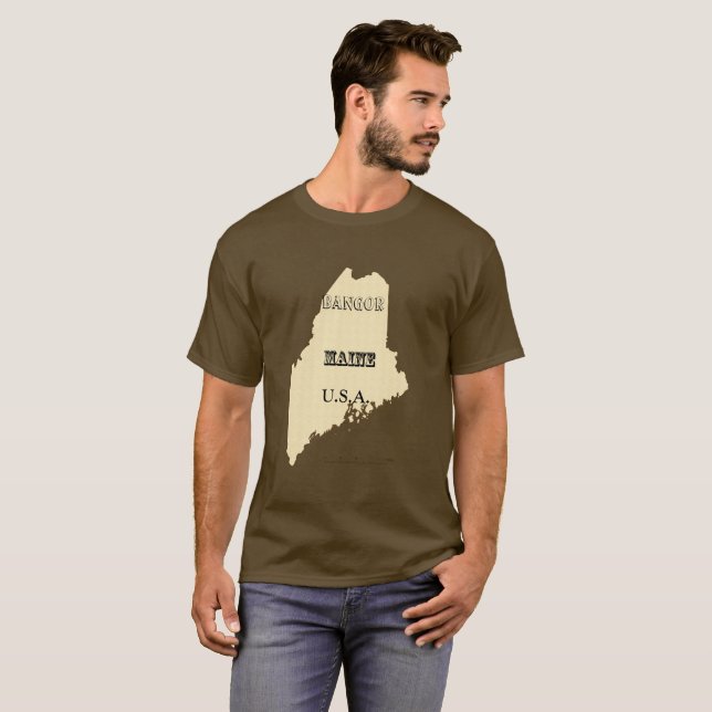 Camiseta - Mapa principal con la ciudad (Anverso completo)