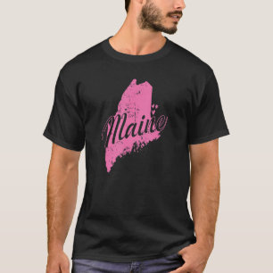 Camiseta Mapa principal Esbozo de EE. UU.