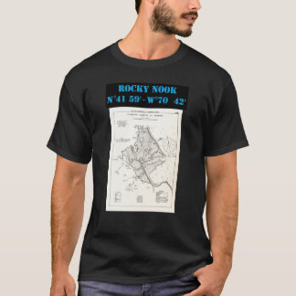 Camiseta Mapa rocoso del escondrijo de las mamáes de