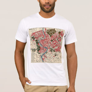Camiseta Mapa Roma de Roma de la Italia Vieja
