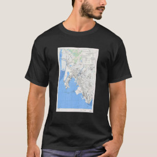 Camiseta Mapa Ube de Japón de 1945