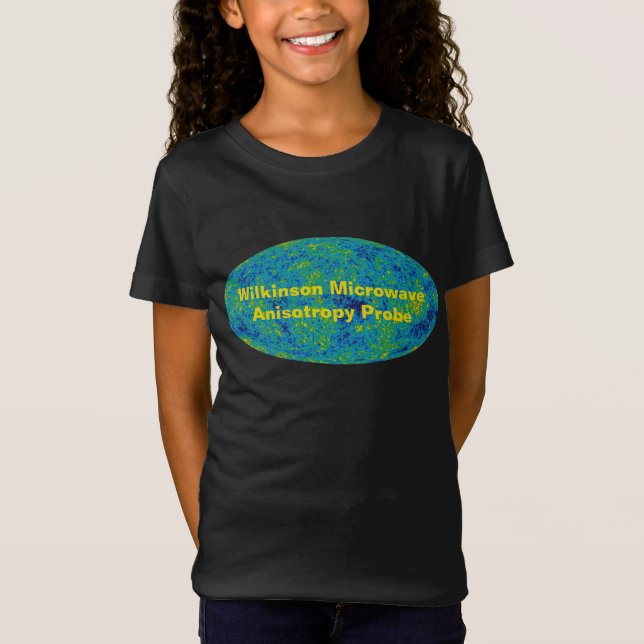 Camiseta Mapa universal de sonda de anisotropía de microond (Anverso)