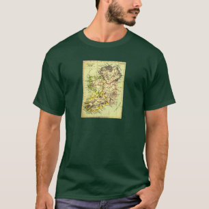 Camiseta mapa viejo de Irlanda - actualización