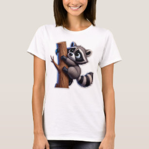 Camiseta mapache