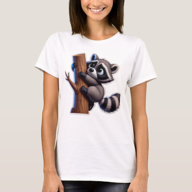 Camiseta mapache (Anverso)