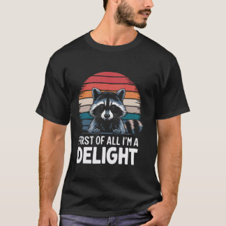 Camiseta Mapache Ante Todo Soy Un Delite