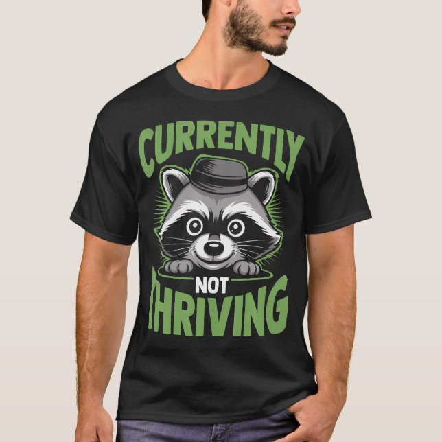 Camiseta Mapache Cool No (Anverso)