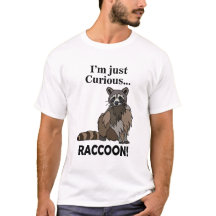 Mapache Curioso Divertido