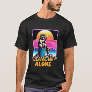 Camiseta Mapache de Ansiedad Antisocial La Salud Mental Me