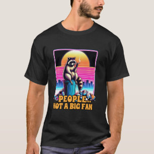 Camiseta Mapache de Ansiedad Antisocial Salud Mental Gente