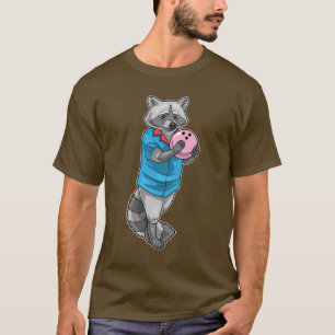 Camiseta Mapache de bolos Bola de bolos