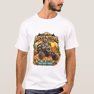 Camiseta Mapache de buggy en carreras en el desierto de Dun