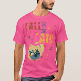 Camiseta Mapache de Otoño Está en El Aire