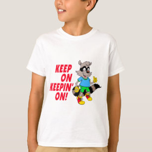 Camiseta Mapache del dibujo animado