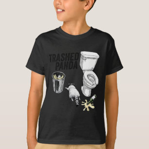 Camiseta Mapache Destrozado, Mapache Borracho Divertido, Hu