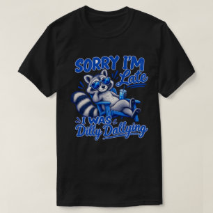 Camiseta Mapache Divertido y Genial que se Entretiene con H