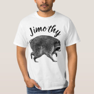 Camiseta Mapache Jimothy vintage Seattle Meme Viral Basura
