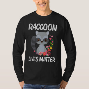 Camiseta Mapache Lindo Para Hombres Mujeres Mapache Panda B