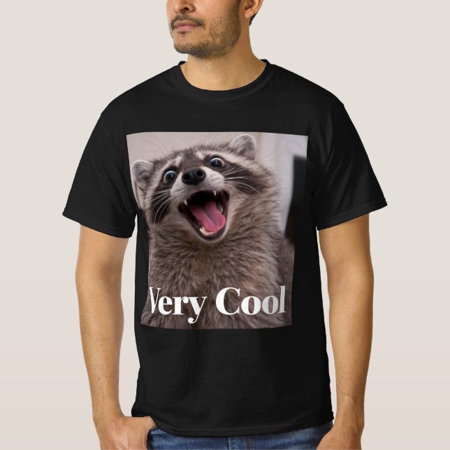 Camiseta Mapache Muy Genial Gumbus  (Anverso)