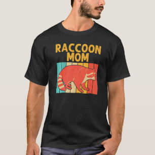Camiseta Mapache para mamá abuela mujeres mapache